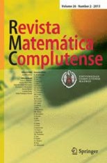 Revista matemtica ccomplutense