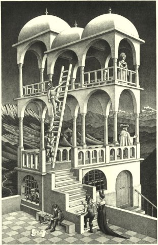 Escher. Belvedere