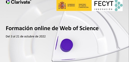 Presentacion formacin online de Web of Science 2022