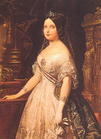 Fotografa retrato de Isabel II de Jos Gutirrez de la Vega
