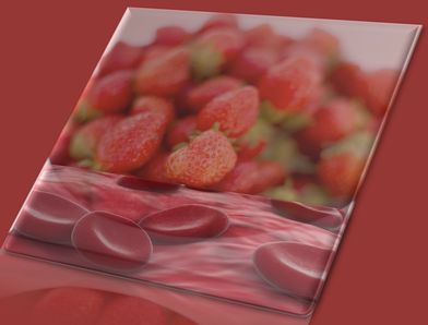 Las fresas fortalecen los glbulos rojos