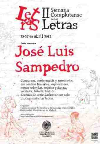 Cartel de la II Semana de las Letras