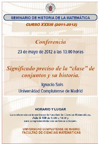 Conferencia Ignacio Sols