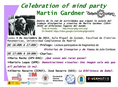 Celebration of mind party: Gathering for Gardner