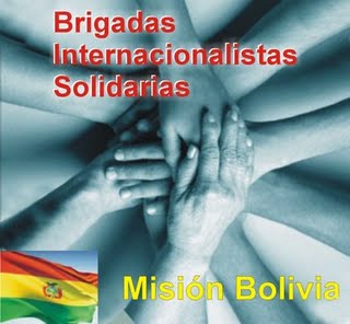 Cartel Brigadas Internacionalistas Solidarias