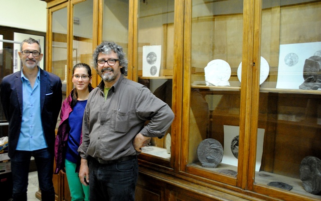 De izda. a dcha.: Javier Prez Iglesias, Soraya Triana y Toms Bauelos