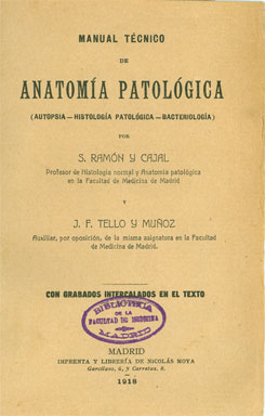 Portada de Revista Trimestral de Histología Normal y Patológica