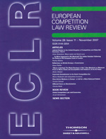 European Competition law review