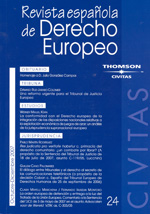 Revista espaola de derecho europeo