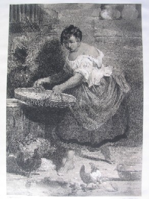 Clestin Nanteuil. Dulcinea del Toboso. 1855