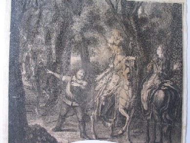 Picard Le Romain. Las bellas cazadoras (Pintura de Ch. A. Coypel.1746)