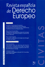 Civitas. Revista espaola de derecho europeo