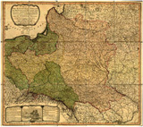 A map of the kingdom of Poland and Gran Dutchy of Lithuania 