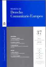 Revista de derecho comunitario europeo 