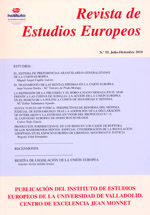 Revista de estudios europeos 