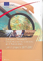 European research socio-economic sciences and humanities : list of projects 2007-2010 : seventh research framework programme 