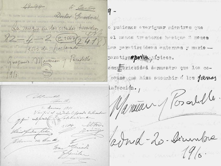 Portada, Tribunal y firma del doctorando