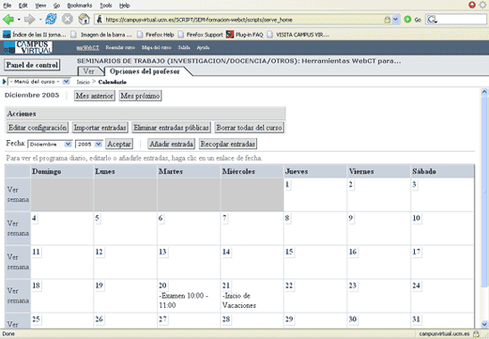 Imagen de la herramienta agenda