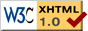 Xhtml validado por el w3c