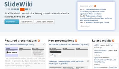 SlideWiki, una nueva enciclopedia competidora para Wikipedia? 