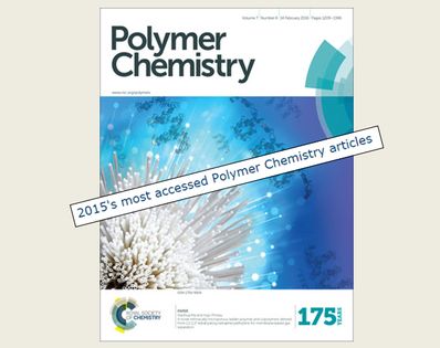 Acceso gratuito a los artculos ms ledos en 2015 de la revista Polymer Chemistry