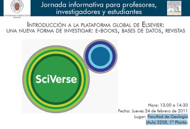 Jornada informativa sobre la plataforma global de Elsevier