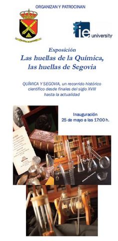 Las huellas de la qumica, las huellas de Segovia 