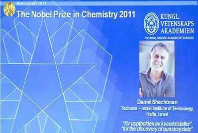 Daniel Shechtman, Premio Nobel de Qumica 2011 