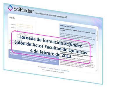 Jornada de formacin de la base de datos Scifinder