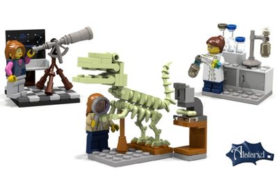 Ms cientficas en juegos de LEGO