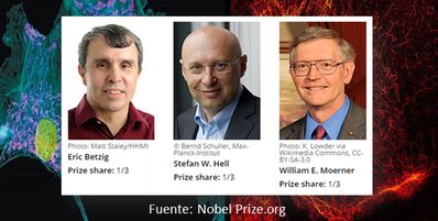 Premio Nobel de Qumica 2014 a los padres de la nano microscopa 