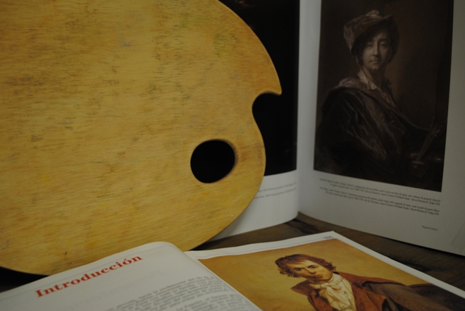 Jacques-Louis David (Pars, 1748  Bruselas, 1825) y Franois Hyacinthe Rigaud (Perpin, 1659  Pars, 1743)