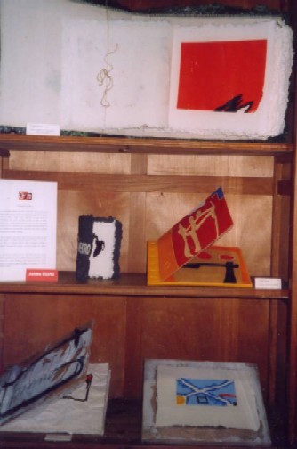 Jaime Ruas. Exposicin de libros