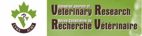 Logo de la revista Canadian Journal of Veterinary Research